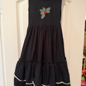 Mustard Pie Elegant Black Dress